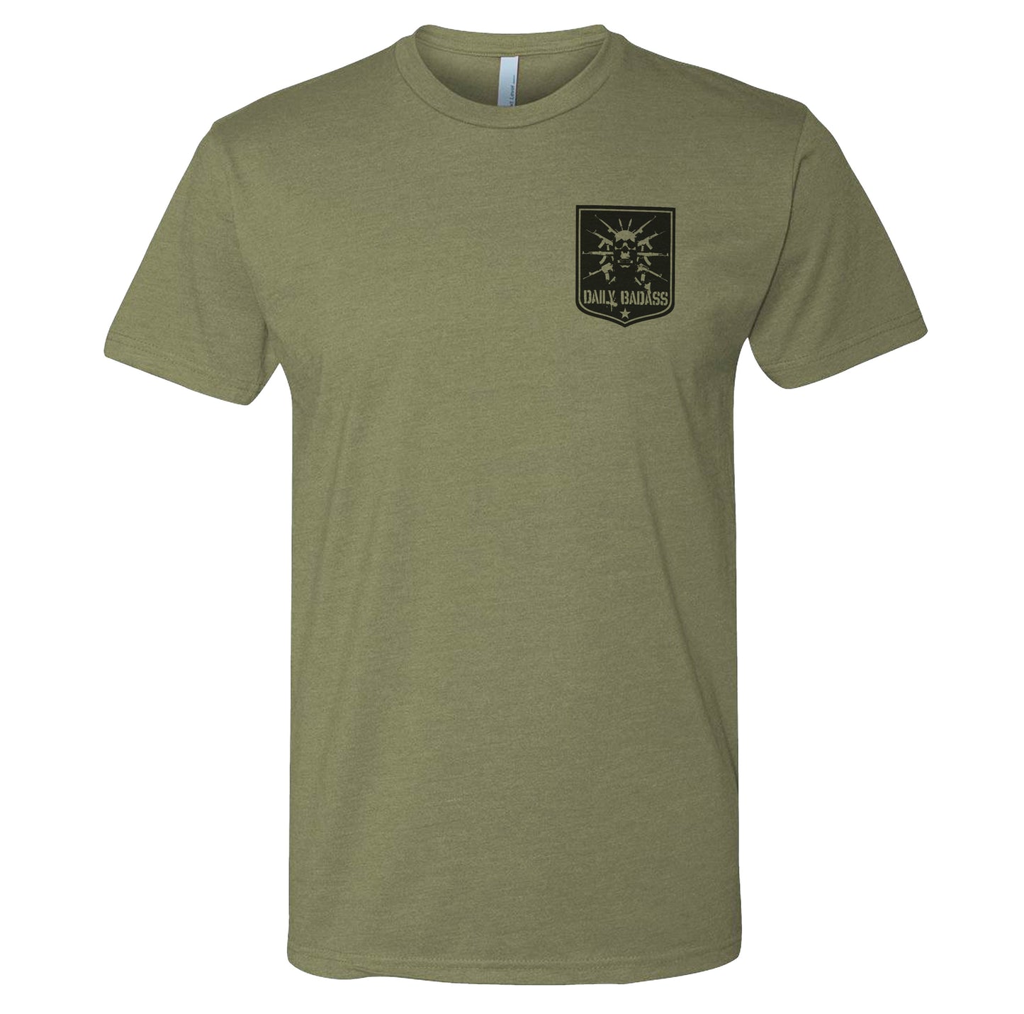 Daily Badass Camo Logo Tee