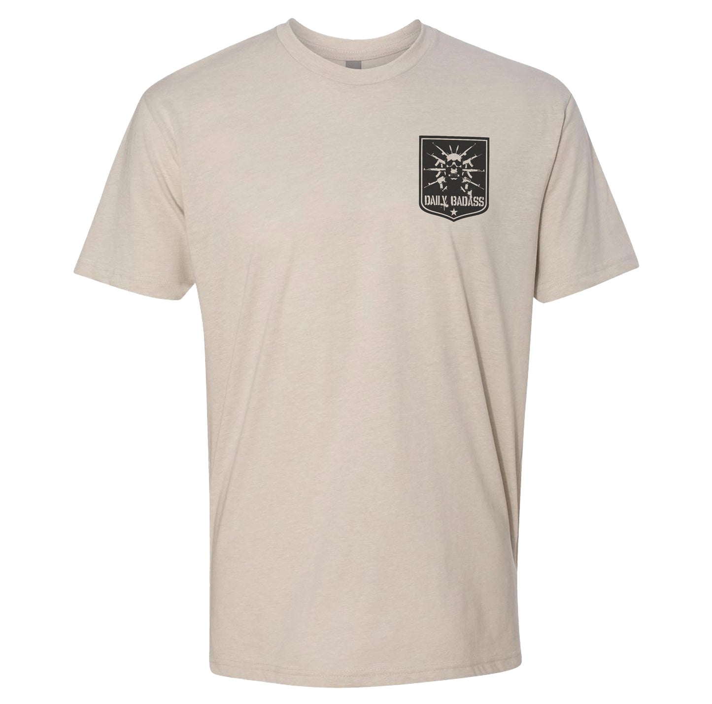 Daily Badass Camo Logo Tee