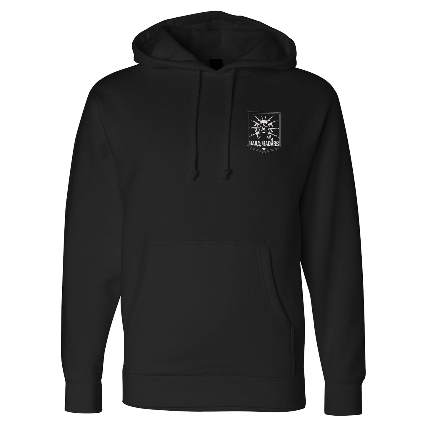 Daily Badass Camo Logo Hoodie
