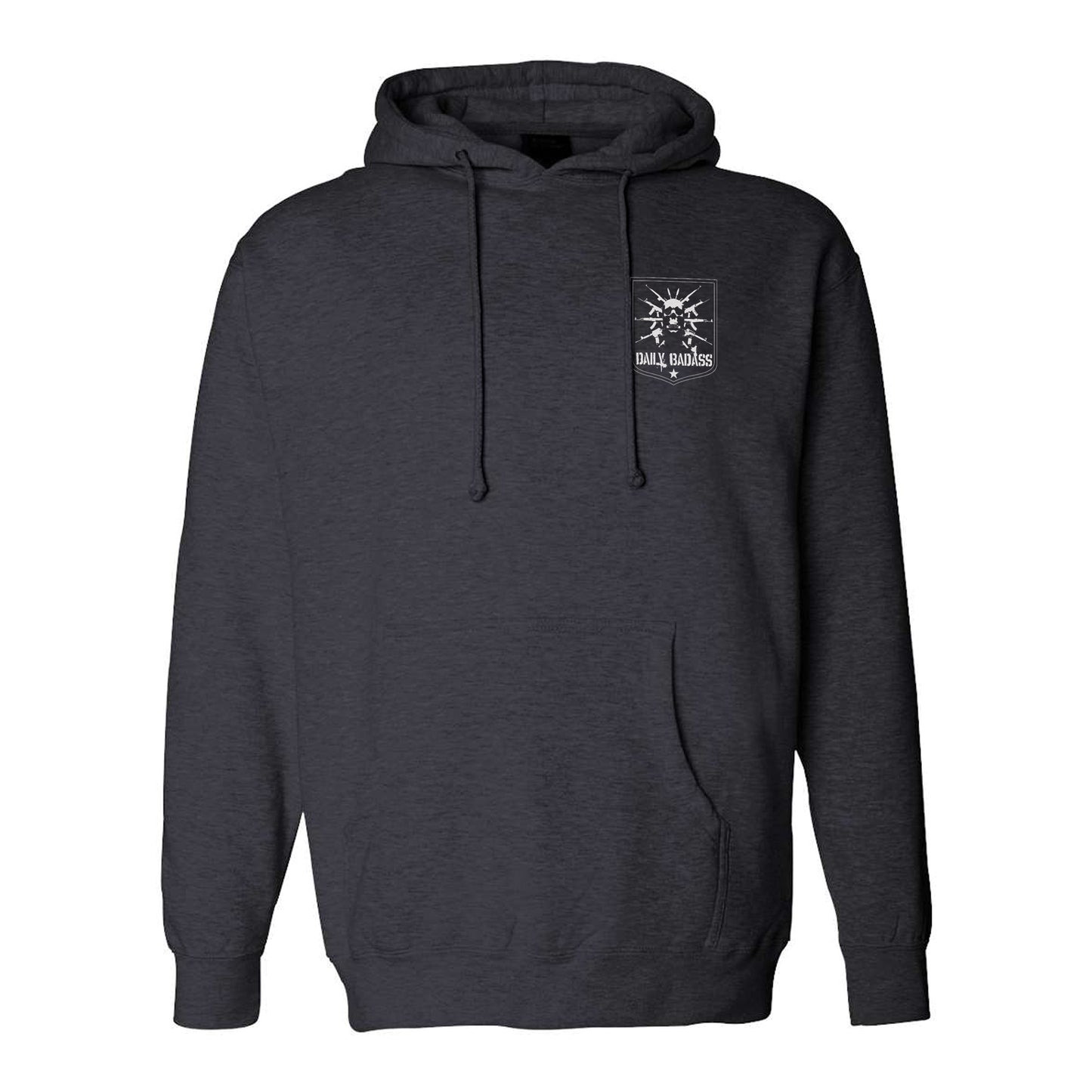 Daily Badass Camo Logo Hoodie