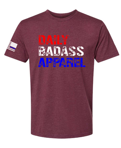 Red White and Blue Tee