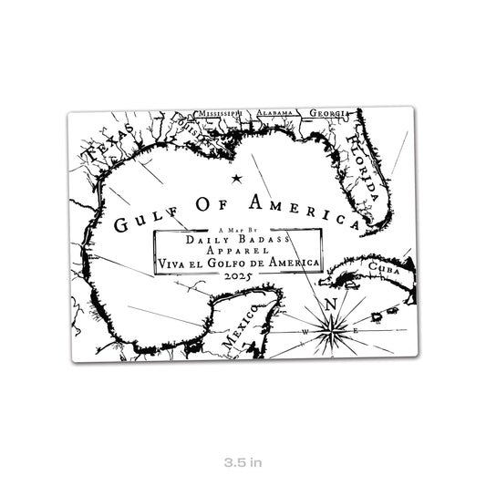 Gulf of America Sticker