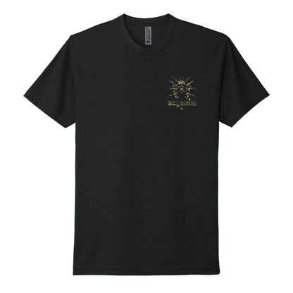Daily Badass Multicam Logo Tee